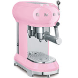 MAQUINA DE CAFE ESPRESSO SMEG ROSA ECF01