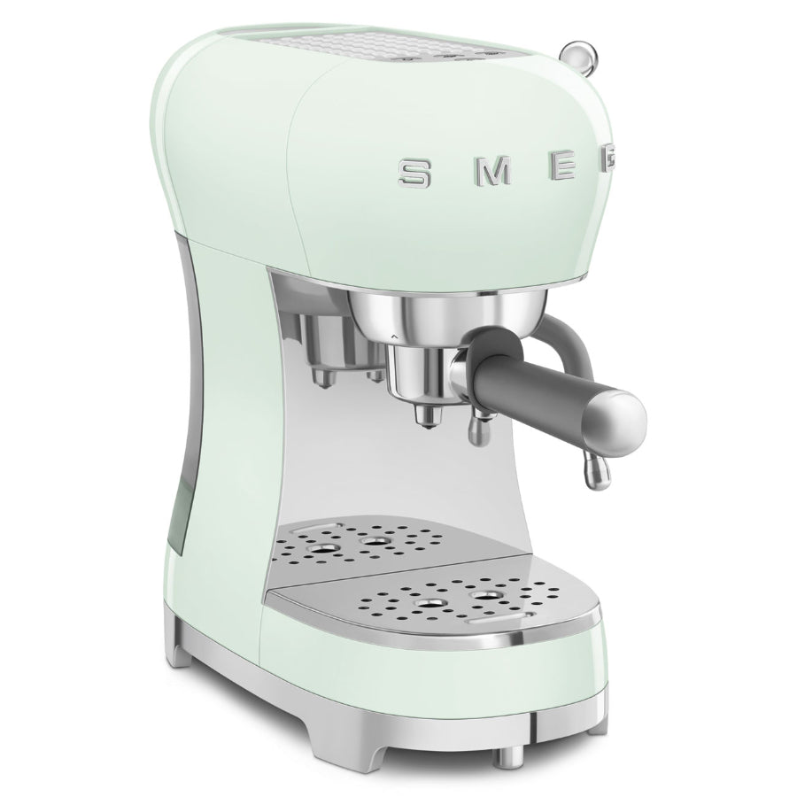 Maquina de cafe espresso smeg verde pastel - nuevo modelo