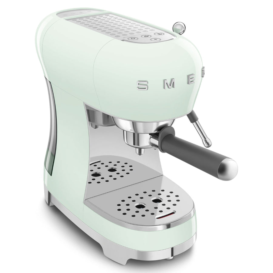 Maquina de cafe espresso smeg verde pastel - nuevo modelo