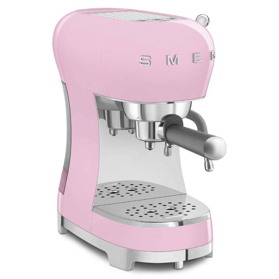 Maquina de cafe espresso SMEG rosa - nuevo modelo