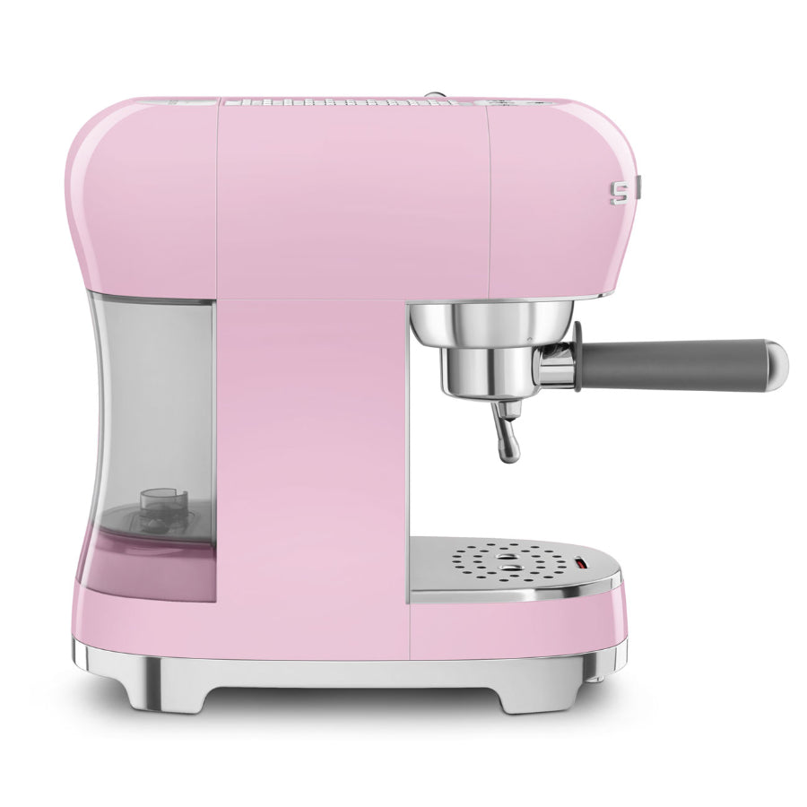 Maquina de cafe espresso SMEG rosa - nuevo modelo