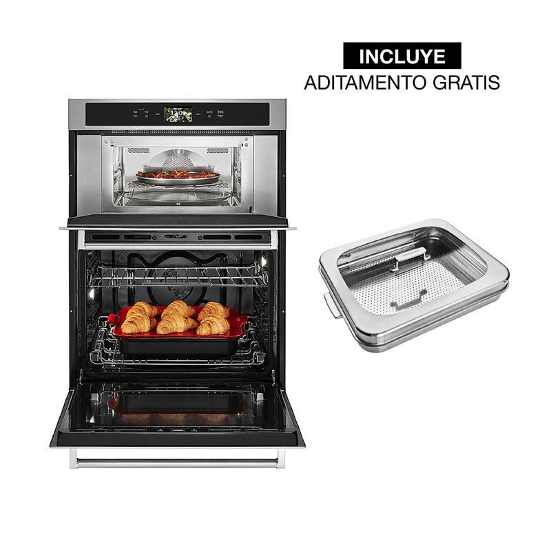 Torre de Hornos Eléctrico 30" Smart Oven Con Aditamentos Conectados Gratis