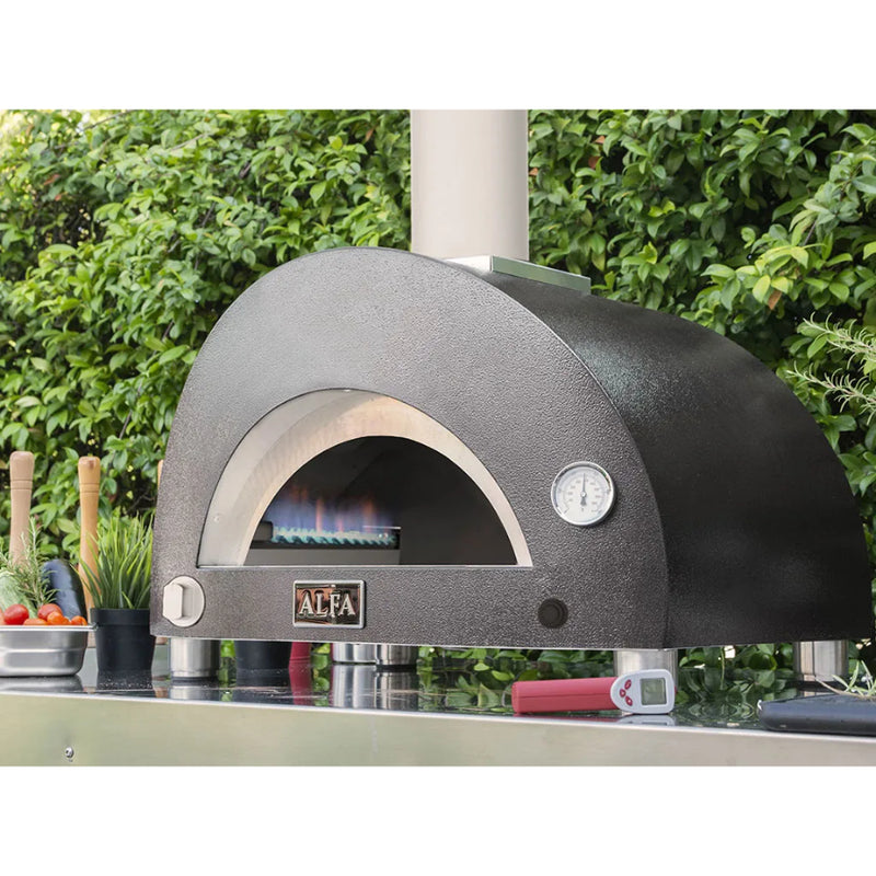 Horno de Pizza Alfa Forni Moderno 1 Pizze Gas - Gris