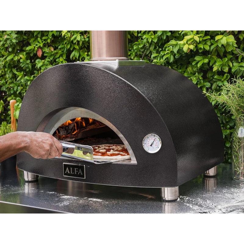 Horno de Pizza Alfa Forni Moderno 1 Pizze Gas - Gris