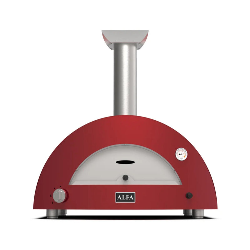 Horno de Pizza Alfa Forni Moderno 2 Pizze - Rojo