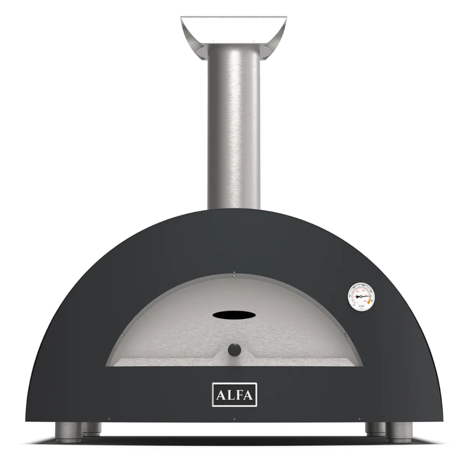 Horno Moderno 3 Pizze Hibrido Alfa Forni Color Gris