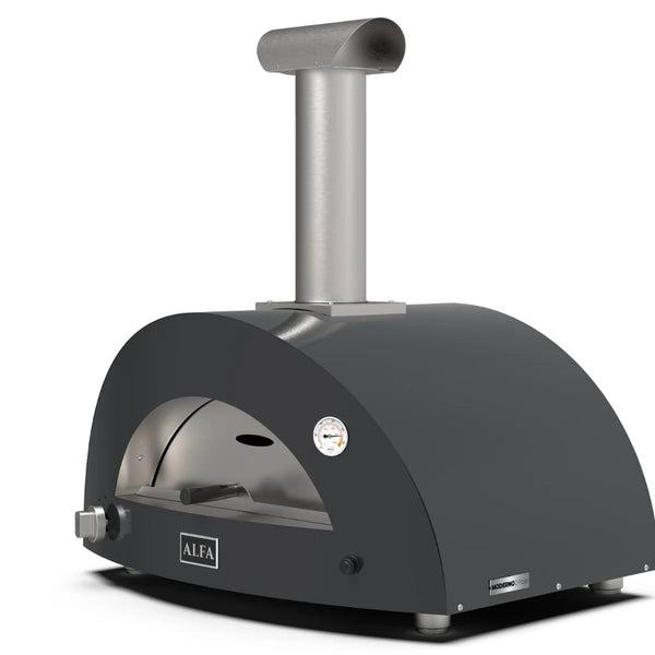 Horno Moderno 3 Pizze Hibrido Alfa Forni Color Gris