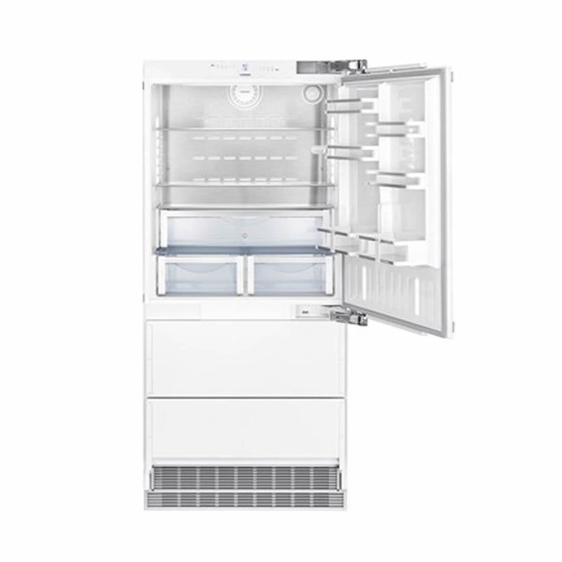 Nevera Liebherr frigorífico-congelador con NoFrost para uso integrado