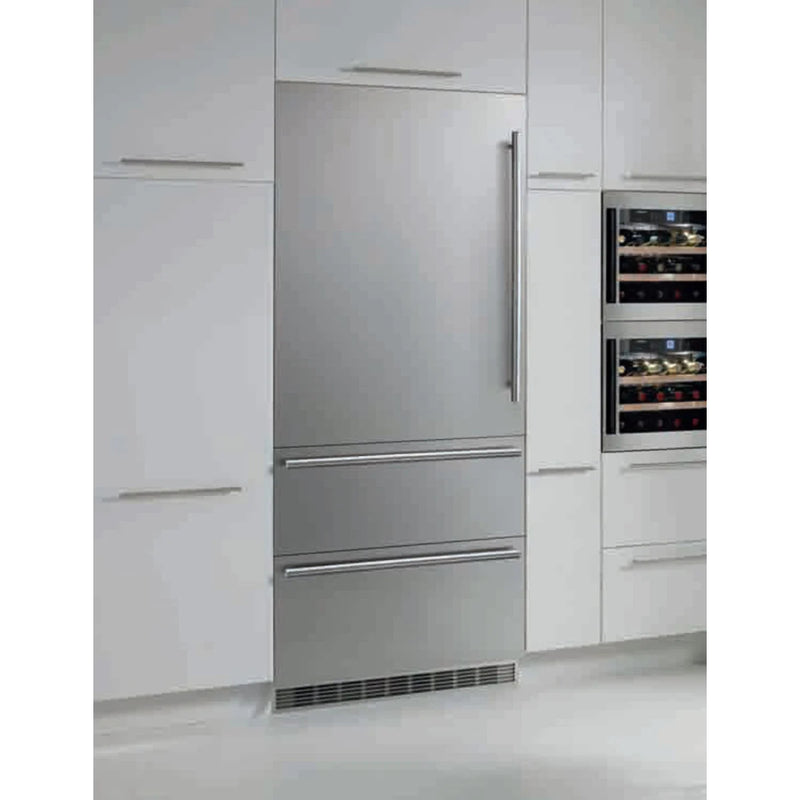 REFRIGERADOR / CONGELADOR Liebherr CON MAQUINA DE HIELO BISAGRA IZQUIERDA 30" - 76cm