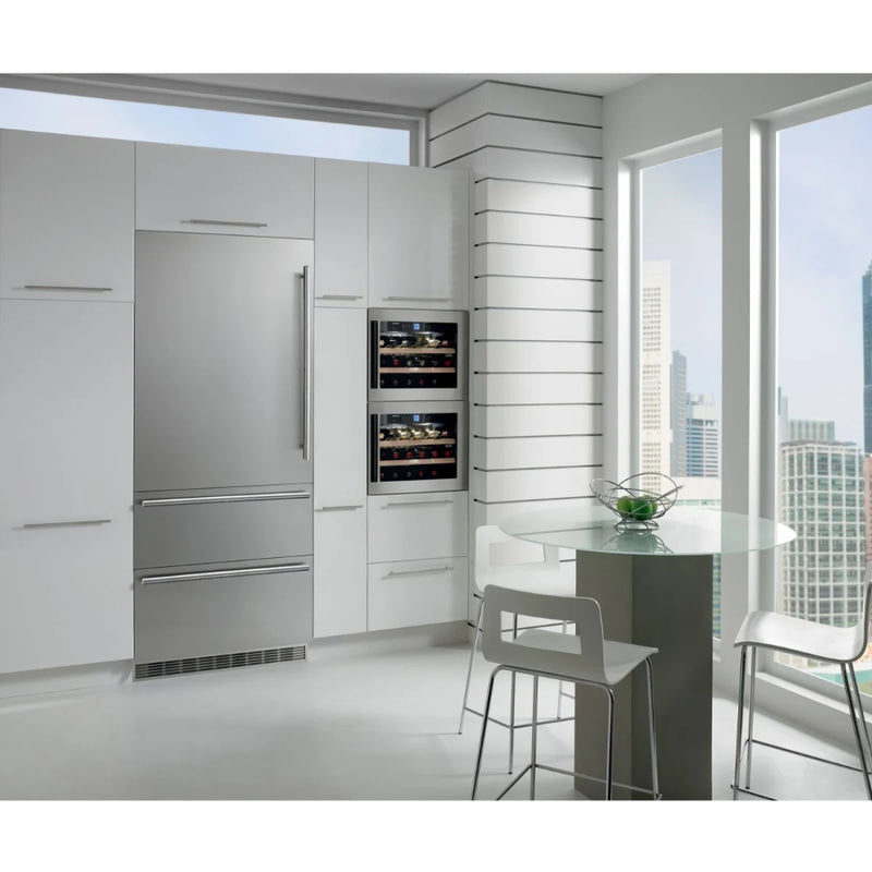 REFRIGERADOR / CONGELADOR Liebherr CON MAQUINA DE HIELO BISAGRA IZQUIERDA 30" - 76cm