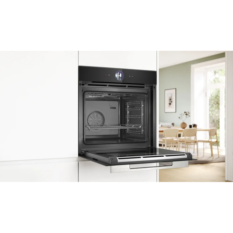 Horno Con Vapor Serie 8 Bosch Color Negro 60cm