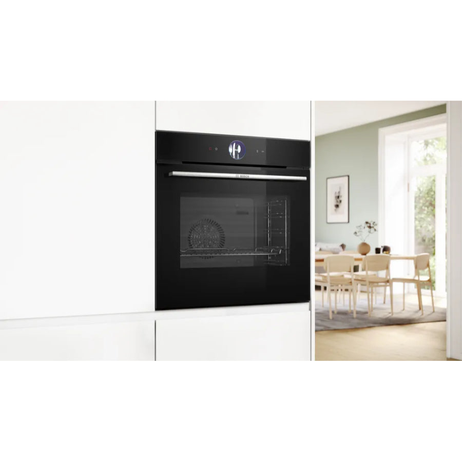 Horno Con Vapor Serie 8 Bosch Color Negro 60cm