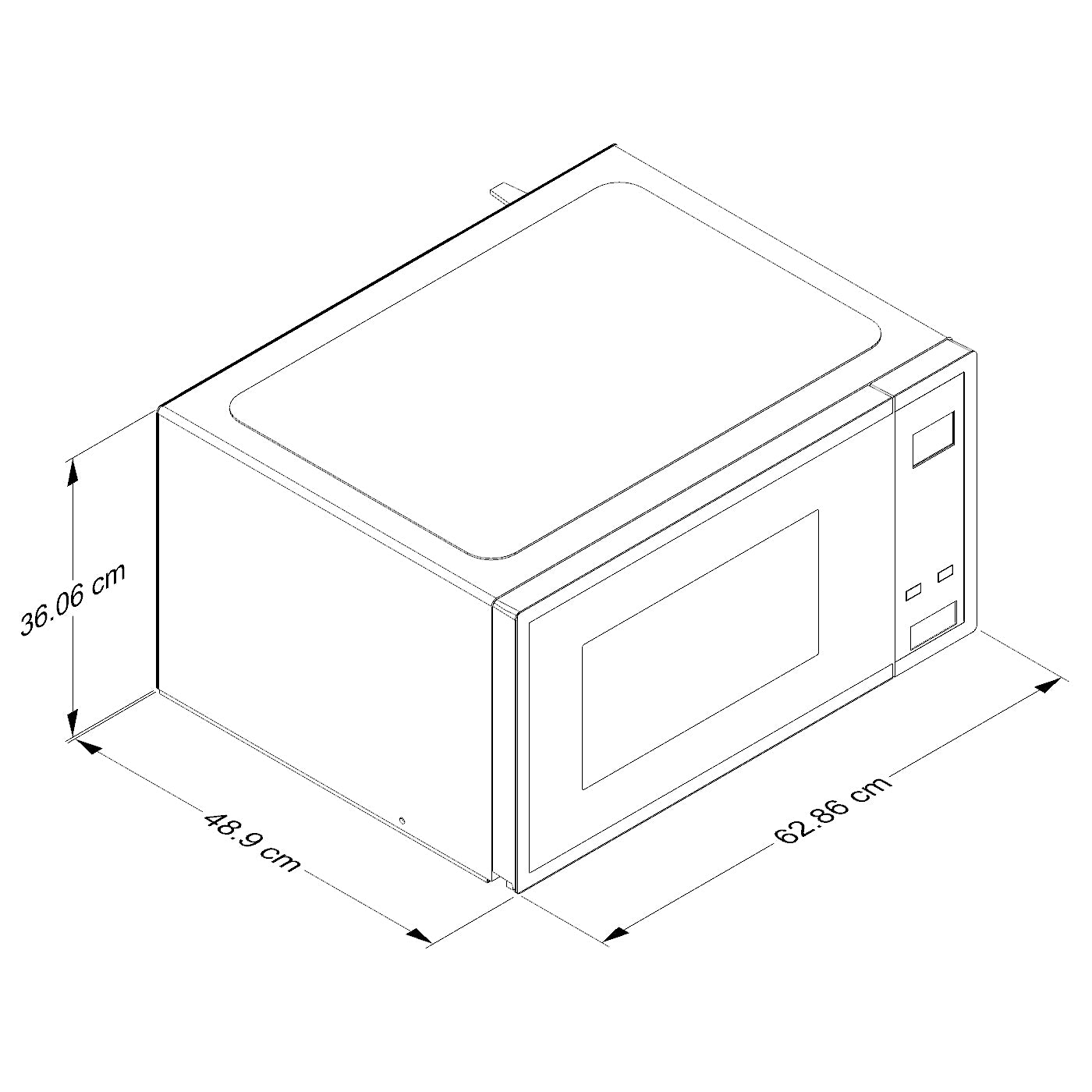 Microondas KitchenAid Negro