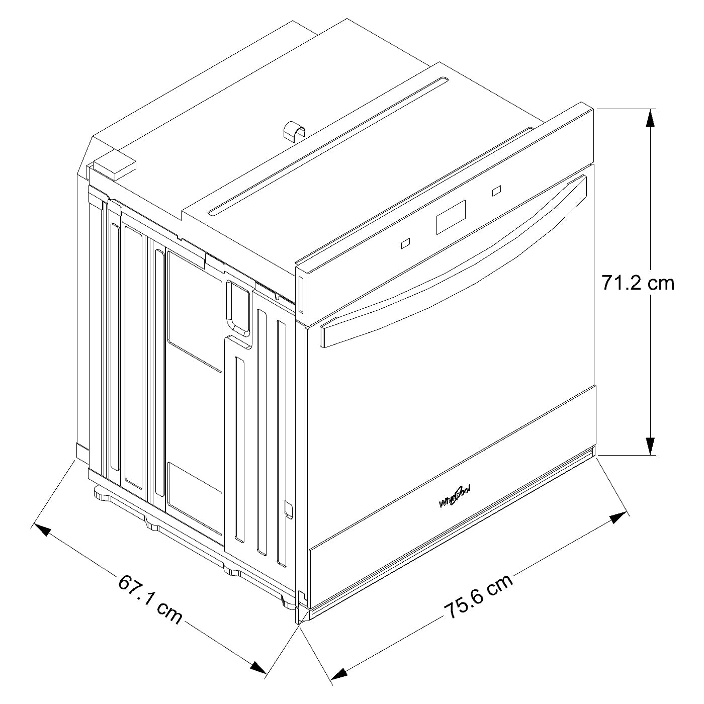 Horno de pared inteligente individual de 5,0 pies cúbicos con Air Fry