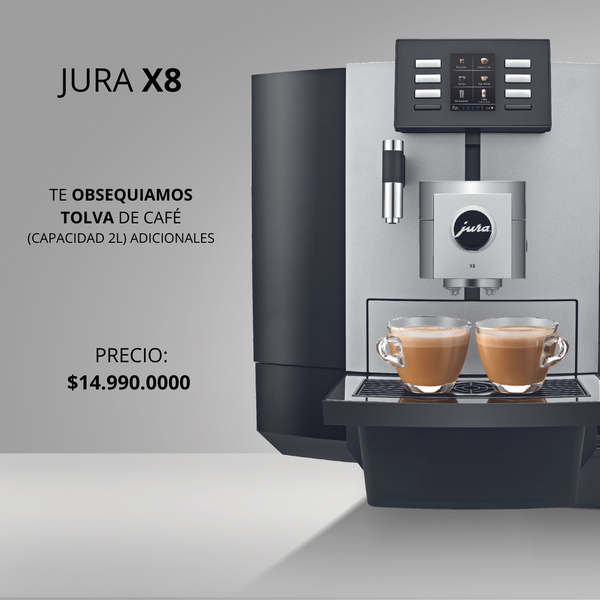 Maquina De Café Jura X8 + Tolva
