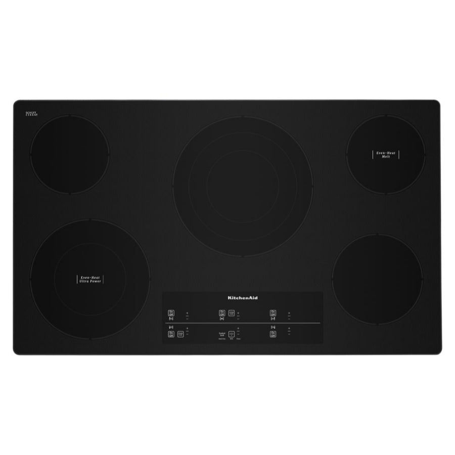 Encimera Eléctrica Touch Control con 5 Zonas Even-Heat™ KitchenAid 36” Color Acero Inoxidable