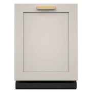 Lavavajillas de dos rejillas con sistema de secado con puerta abierta y panel listo para usar, 44 dBA