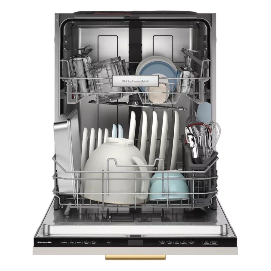 Lavavajillas Empotrable con Descarga Y Sistema De Secado Automático Listo Para Panel KitchenAid 24"