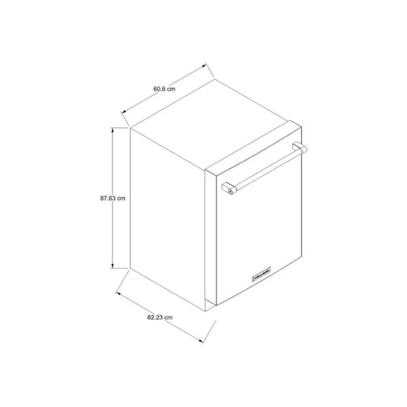 Lavavajillas Kitchenaid Empotrable Panelable 14 servicios