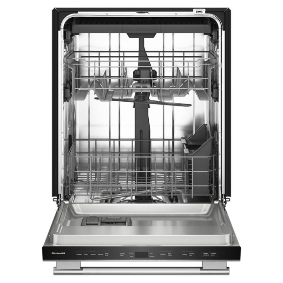 Lavavajillas Empotrable Con Tercer Nivel y Secado Avanzado KitchenAid 24" Acabado PrintShield™ Acero inoxidable