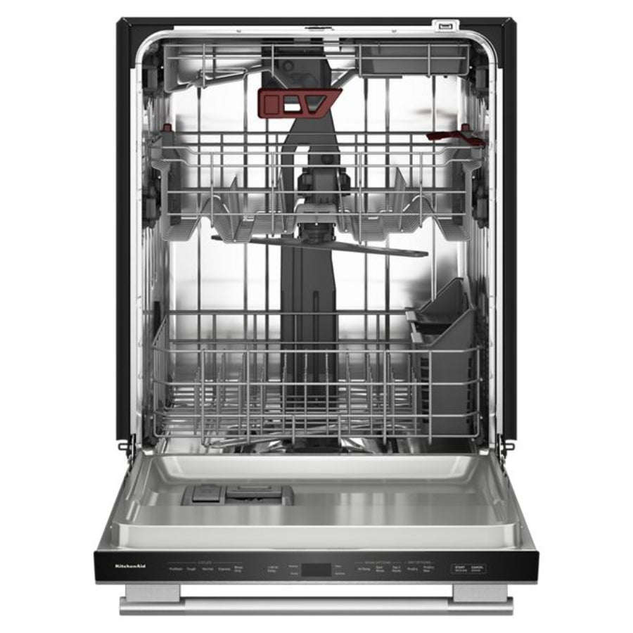 Lavavajillas KitchenAid® Con Chorro De Tercer Nivel Con 40 Chorros KitchenAid 24" Acabado PrintShield™ Acero Inoxidable
