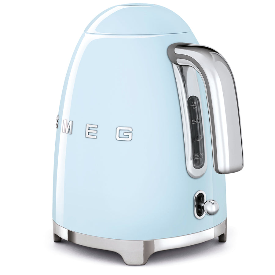 Tetera Eléctrica Retro Smeg Color Azul Pastel