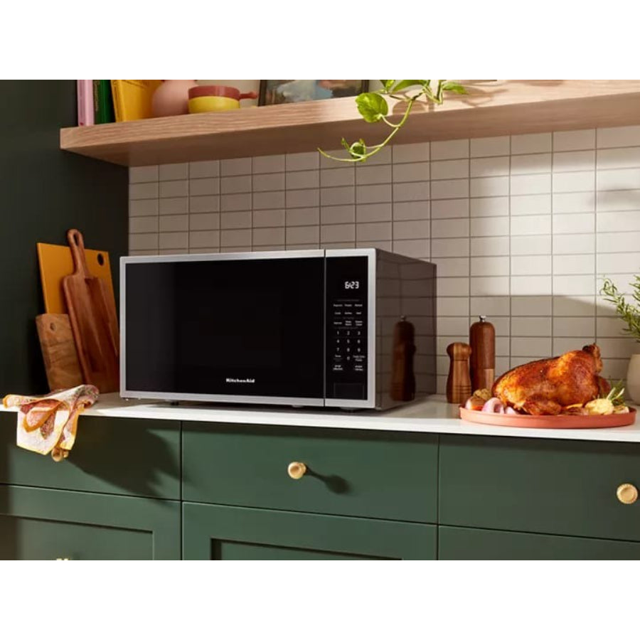 Microondas De Encimera KitchenAid Acabado PrintShield Inoxidable 22"