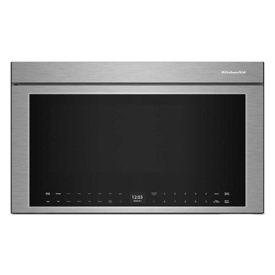Horno Microondas Multifunción Empotrable KitchenAid 30" Acabado PrintShield™ Acero inoxidable