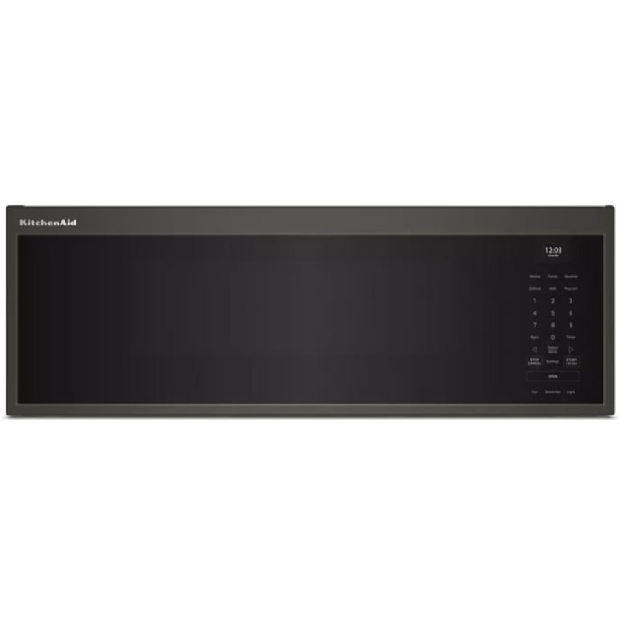 Microondas Con Campana Doble Ventilador KitchenAid 30" Color Negro