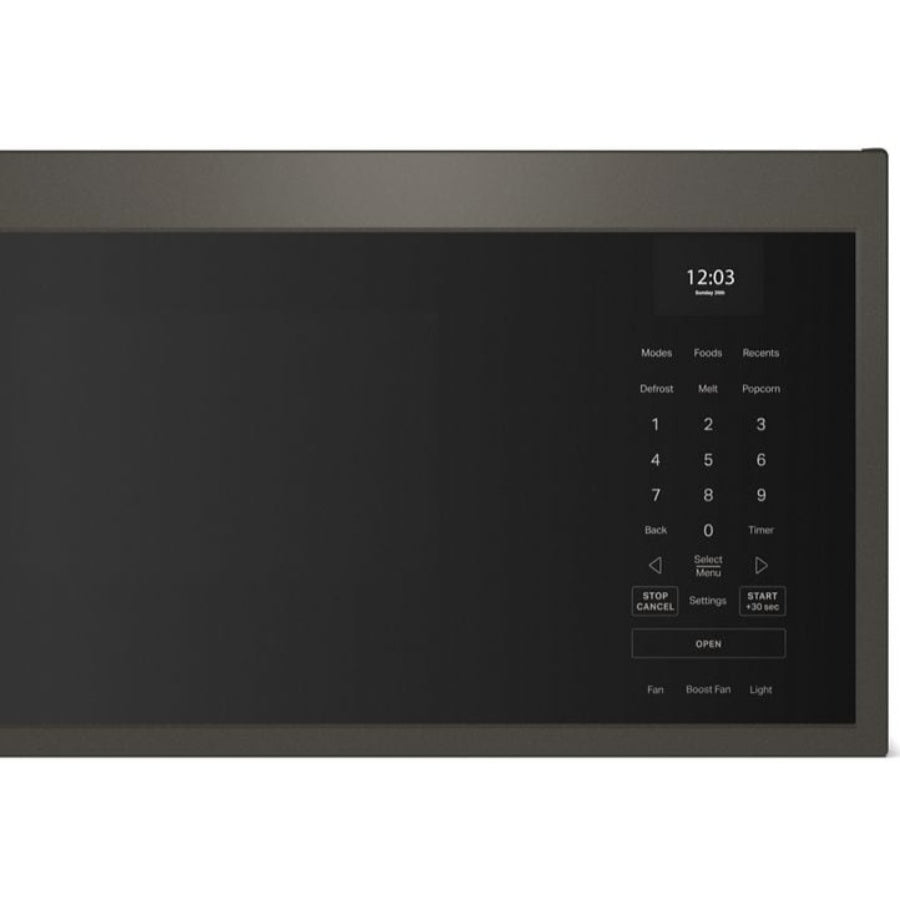 Microondas Con Campana Doble Ventilador KitchenAid 30" Color Negro