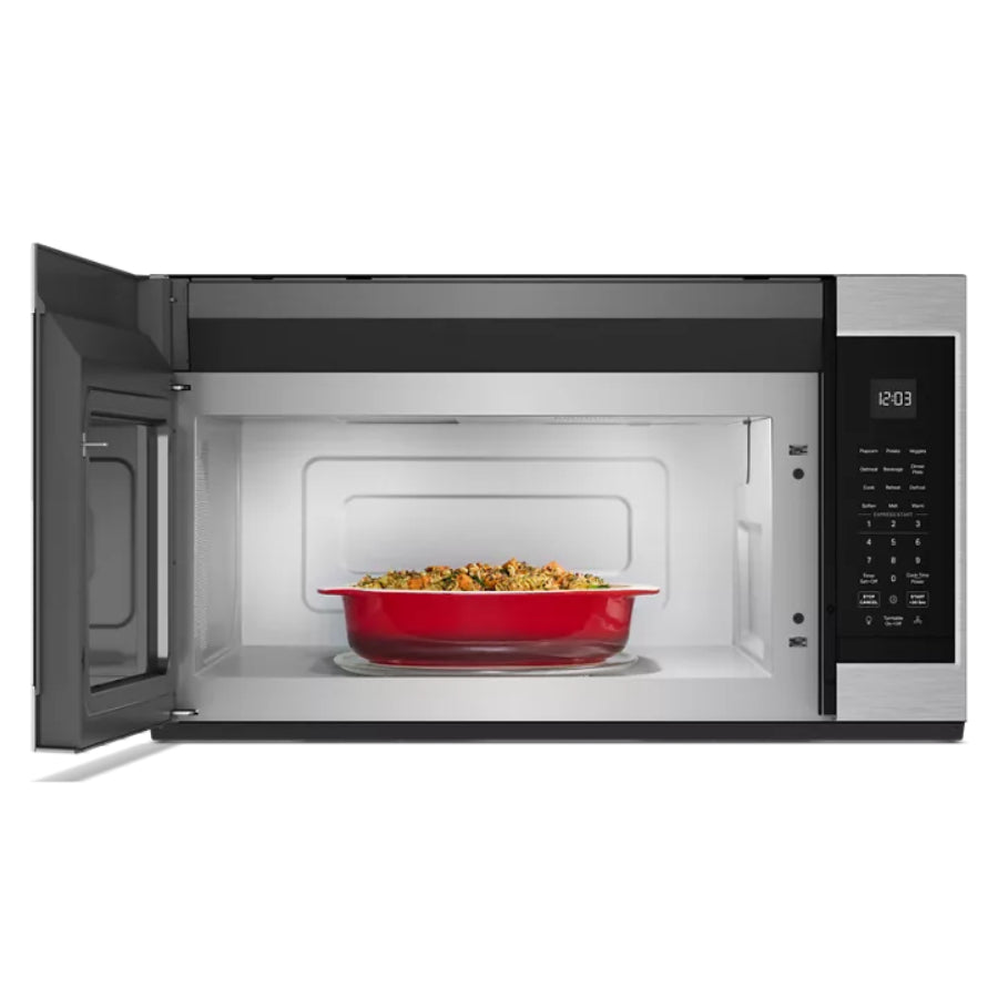 Microondas Con Campana Funciones Automáticas KitchenAid Acabado PrintShield™ Acero inoxidable