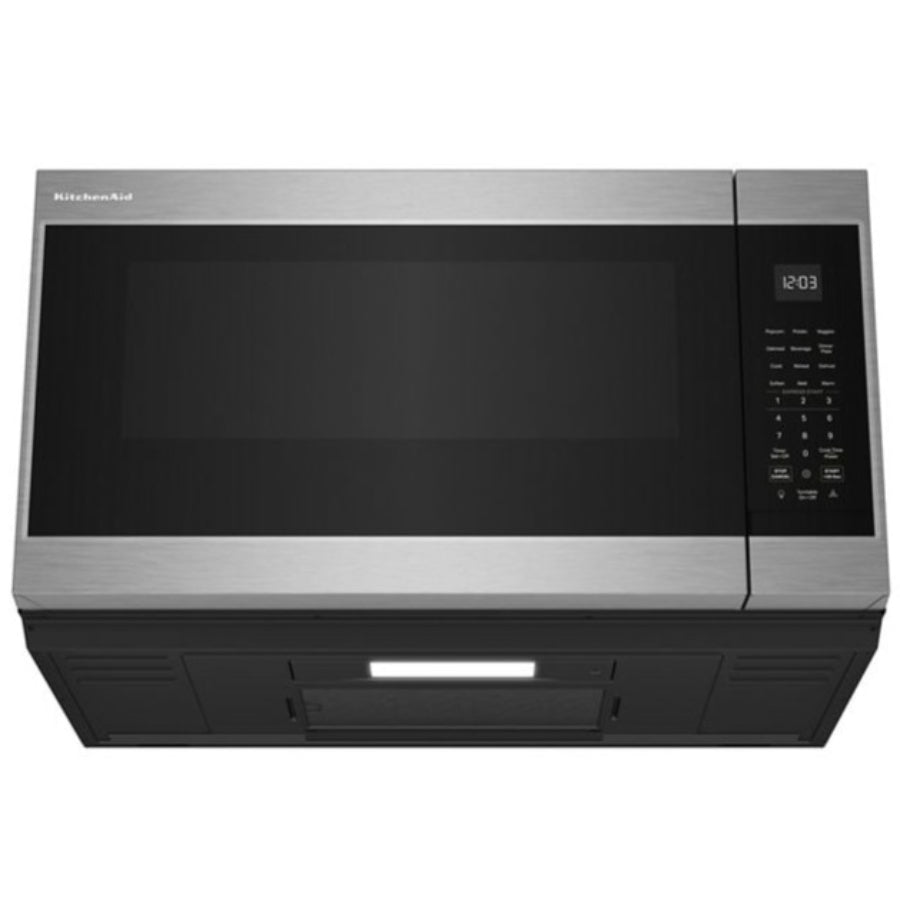 Microondas Con Campana Funciones Automáticas KitchenAid Acabado PrintShield™ Acero inoxidable