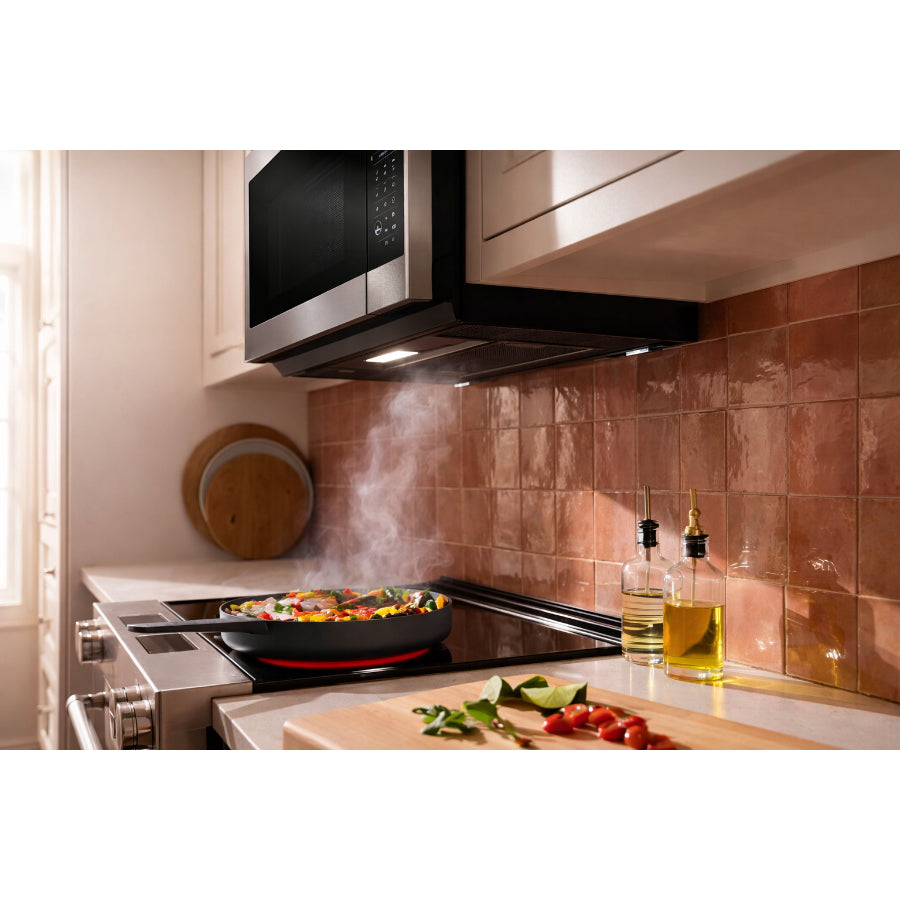 Microondas Con Campana Funciones Automáticas KitchenAid Acabado PrintShield™ Acero inoxidable