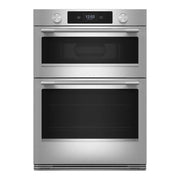 Horno De Pared Eléctrico Inteligente Combinado Con Cocción Asistida KitchenAid 27" Acabado PrintShield™ Acero Inoxidable