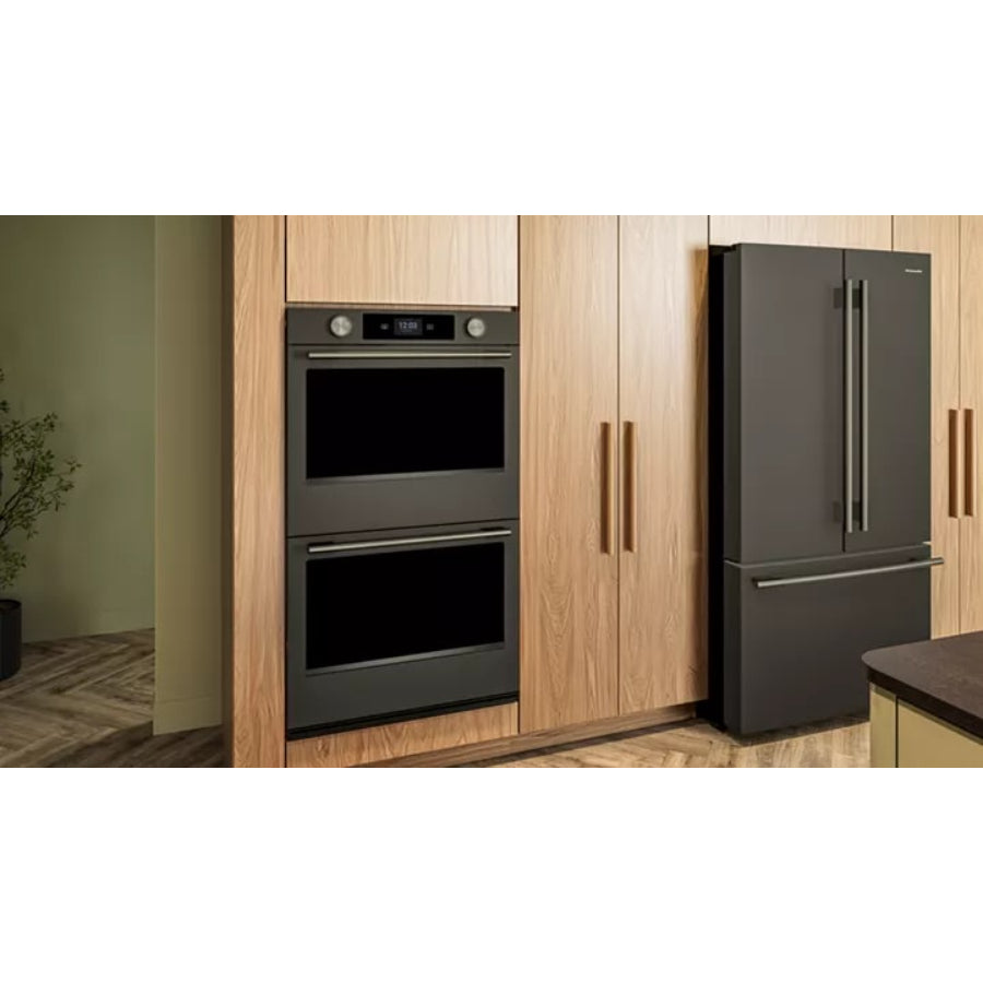 Horno Eléctrico Doble Inteligente De Pared Con Modos De Cocción Asistida KitchenAid 30" Color Mineral Negro