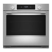 Horno Eléctrico Inteligente De Pared Con Modos De Cocción Asistida KitchenAid 27" Acabado PrintShield™ Acero Inoxidable