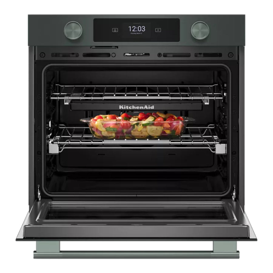 Horno Eléctrico Inteligente De Pared Con Modos De Cocción Asistida KitchenAid 30" Color Juniper