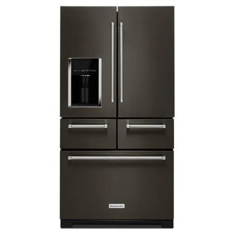 Refrigerador French Door Bottom Mount KitchenAid 729L Color Negro