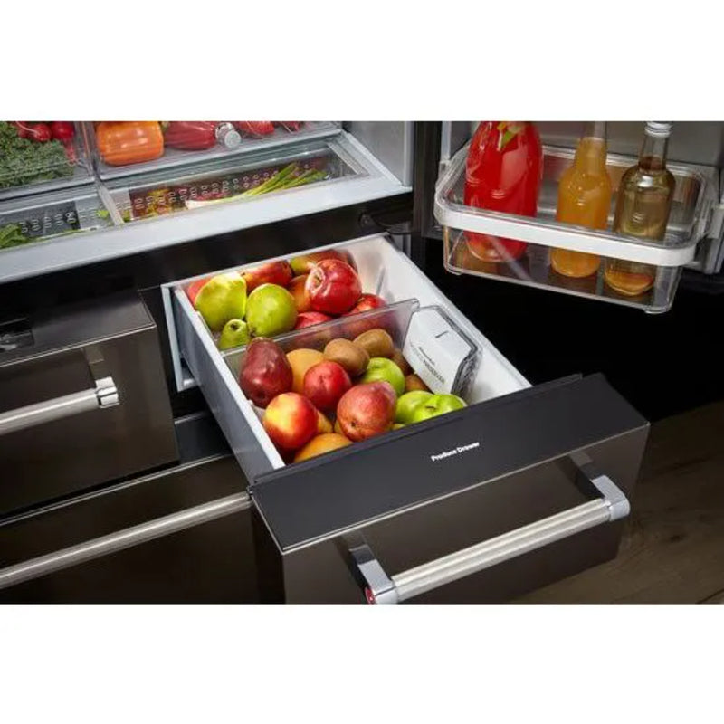 Refrigerador French Door Bottom Mount KitchenAid 729L Color Negro