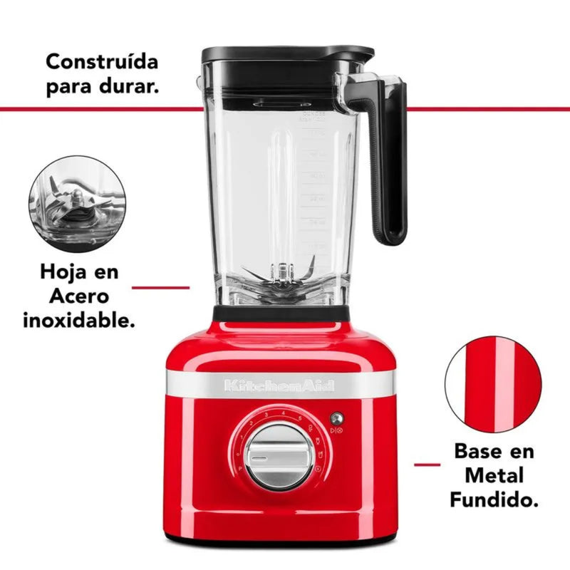 Licuadora Kitchenaid K400 5 Velocidades 1.6 L Rojo