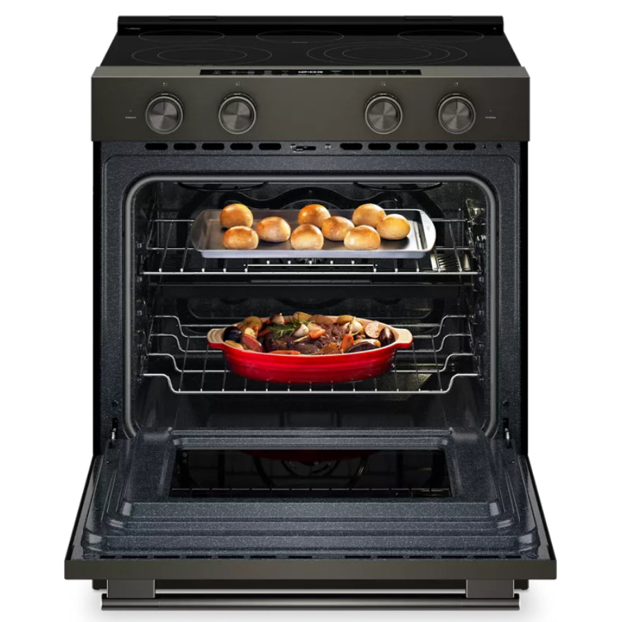 Estufa Eléctrica Inteligente Con Even-Heat™ Hyper y Modos De Cocción Por Convección KitchenAid 30"