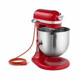 Batidora Profesional Kitchenaid 7.6 L Rojo Imperial