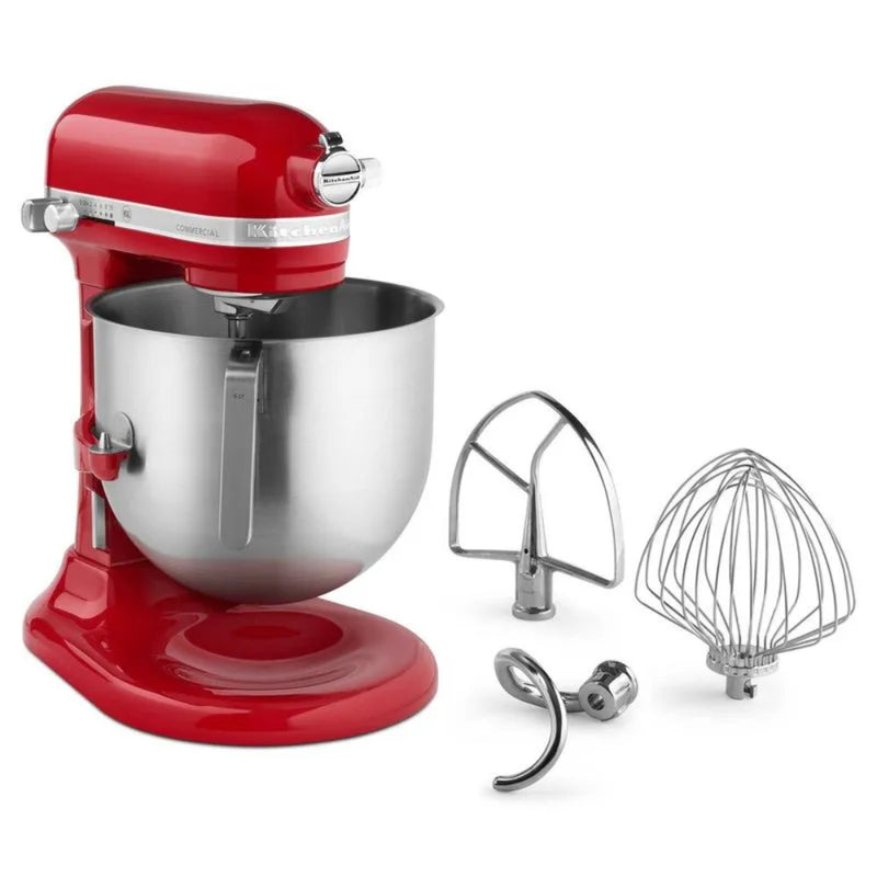 Batidora Profesional Kitchenaid 7.6 L Rojo Imperial