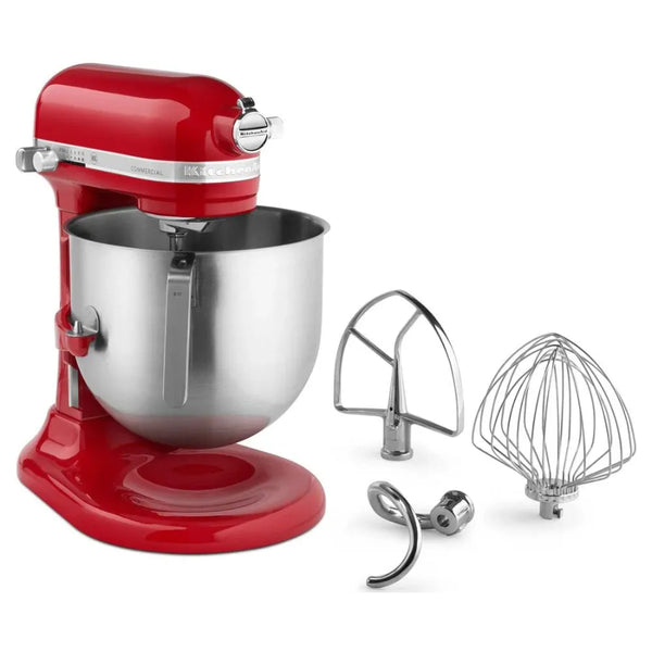 Batidora Profesional Kitchenaid Color Rojo Imperial 7.6Lts