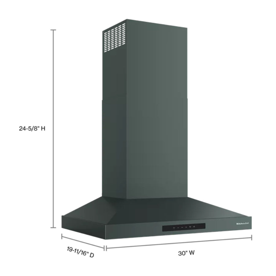 Campana Extractora De Pared KitchenAid 30" Color Juniper