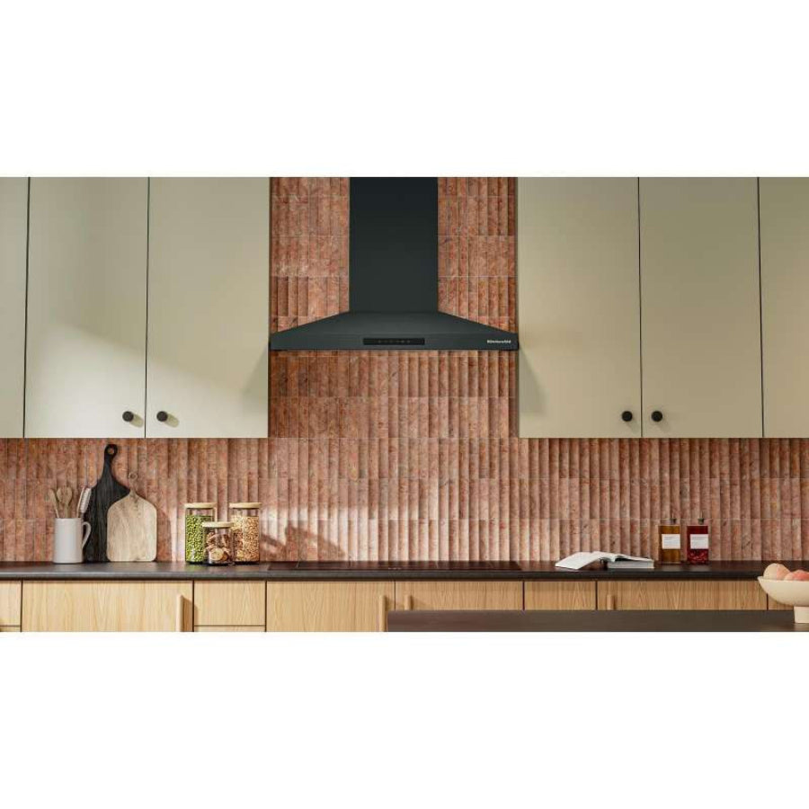 Campana De Pared Con 4 Velocidades KitchenAid 36" Color Juniper