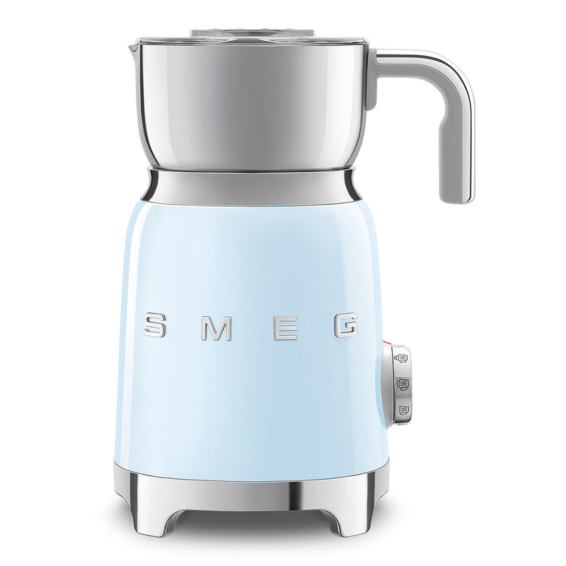 ESPUMADOR DE LECHE SMEG COLOR AZUL PASTEL