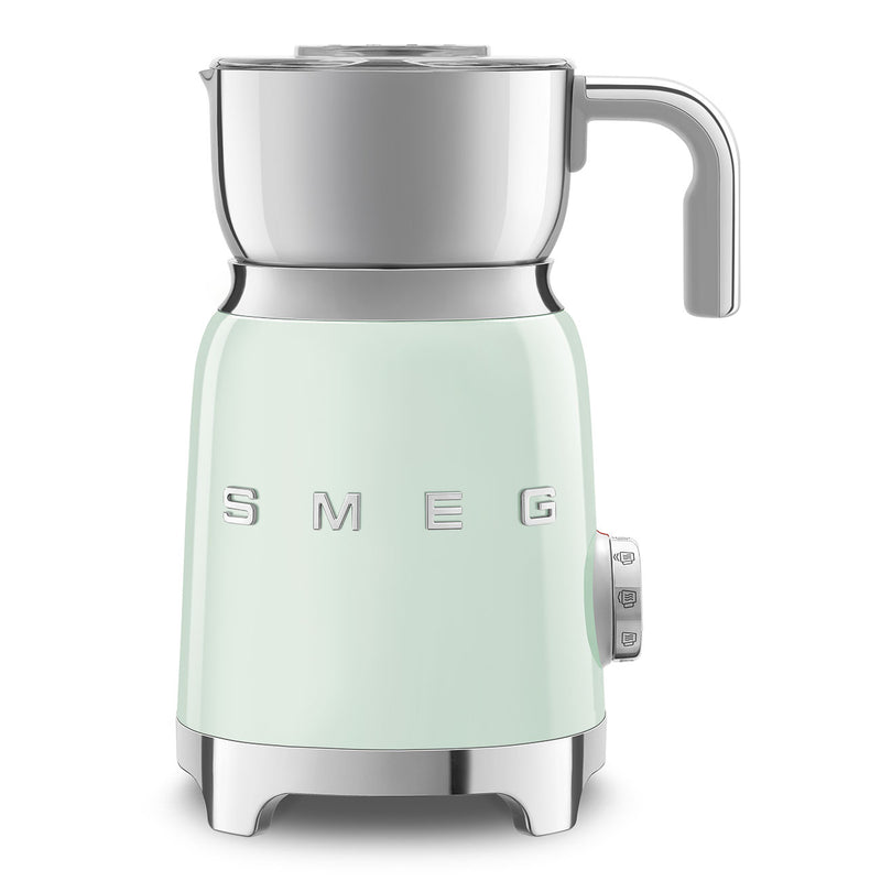 ESPUMADOR DE LECHE SMEG COLOR VERDE PASTEL