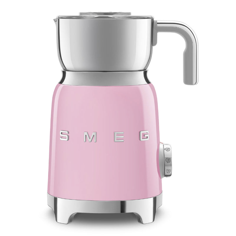 ESPUMADOR DE LECHE SMEG COLOR ROSA