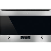 Horno Microondas Empotrable Linea Clasica Smeg 60cm